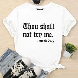 Plus Slogan Graphic Tee